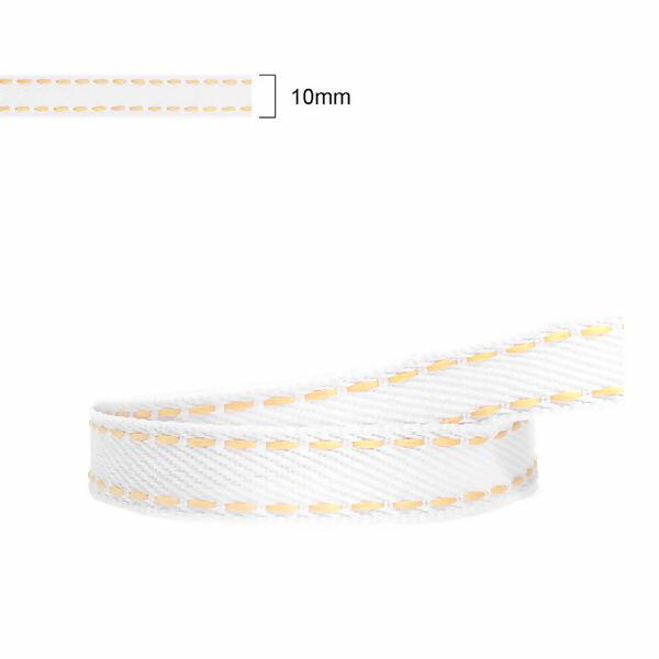 fita pespontada sinimbu branco 10